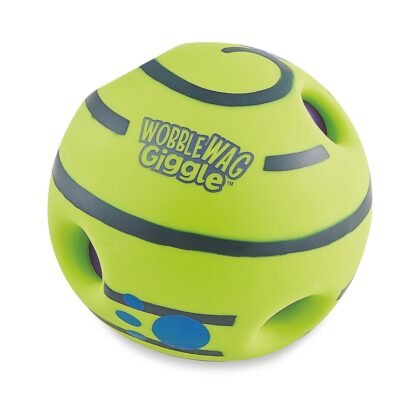 Wobble Giggle Ball - Rolling Enrichment Toy