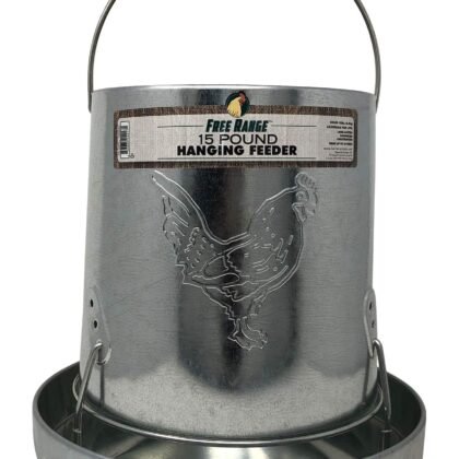 20LB Metal Poultry Feeder