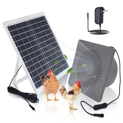 25W Solar Coop Ventilation Fan